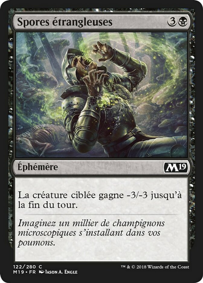 image Spores étrangleuses