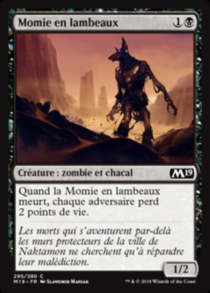 image Momie en lambeaux