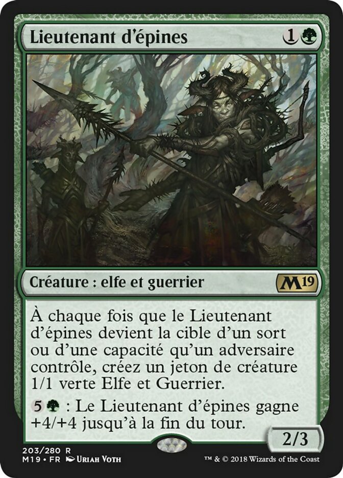 image Lieutenant d'épines