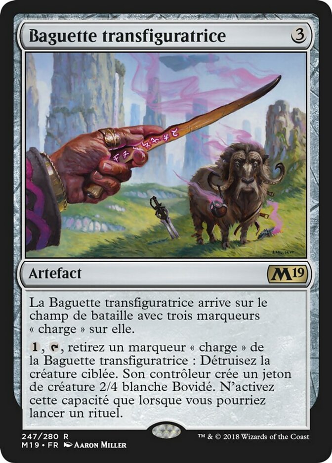 image Baguette transfiguratrice
