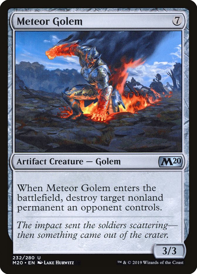 image Meteor Golem
