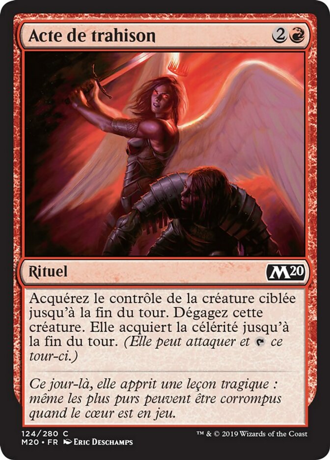 image Acte de trahison