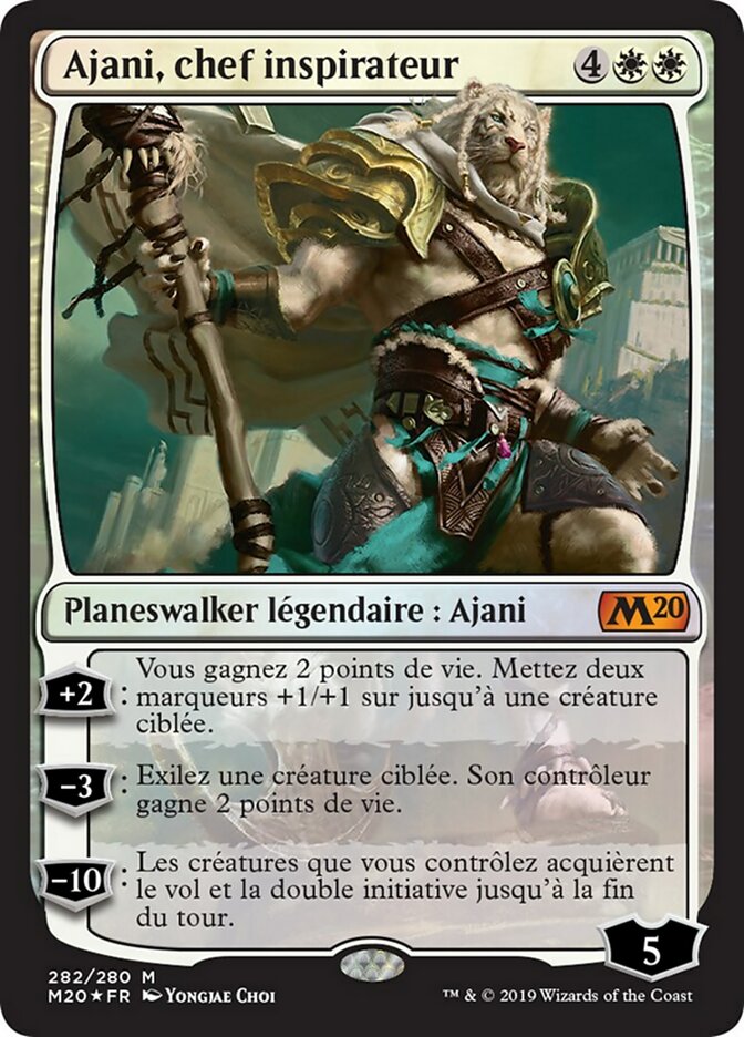 image Ajani, chef inspirateur