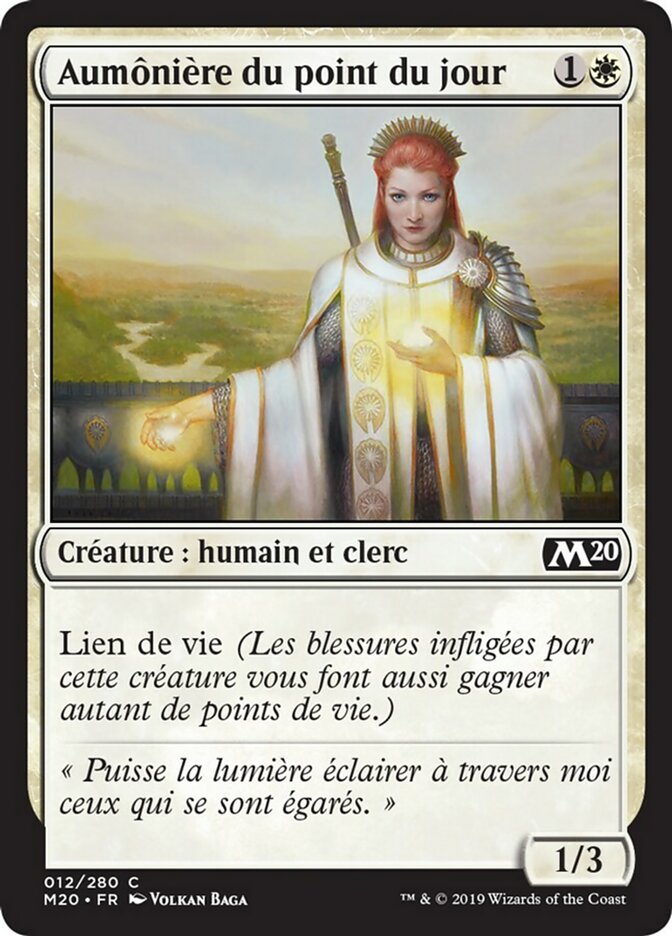 image Aumônière du point du jour