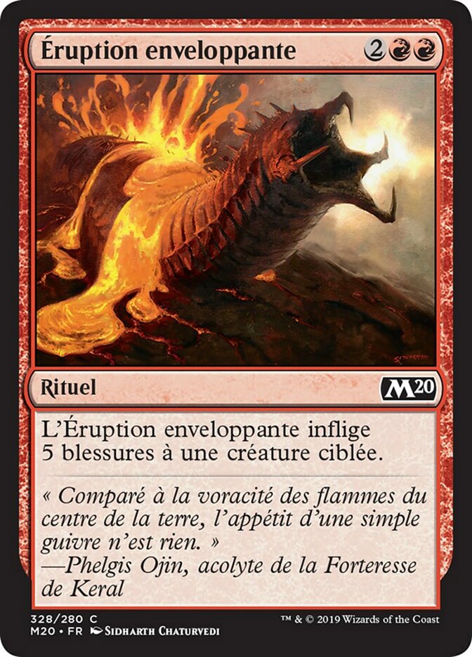 image Éruption enveloppante