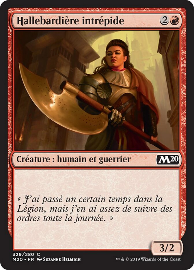 image Hallebardière intrépide