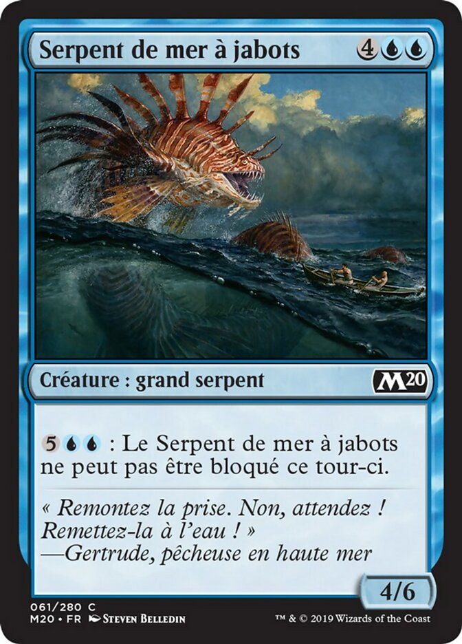 image Serpent de mer à jabots