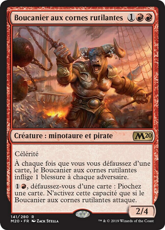 image Boucanier aux cornes rutilantes