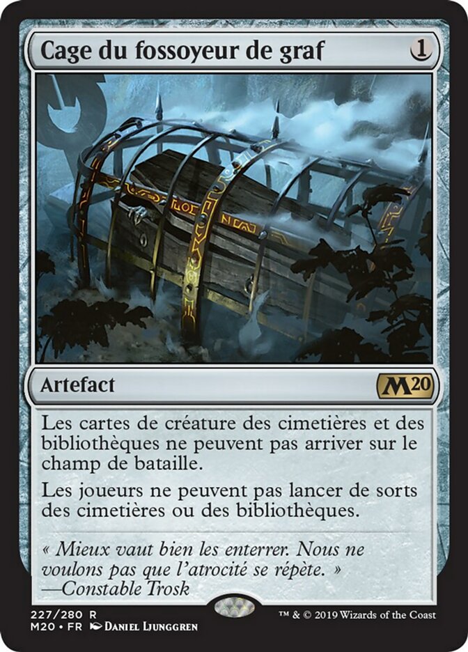 image Cage du fossoyeur de graf