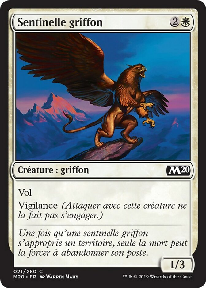 image Sentinelle griffon
