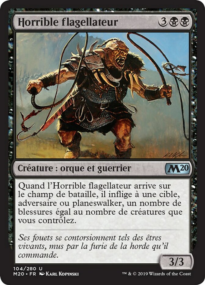 image Horrible flagellateur