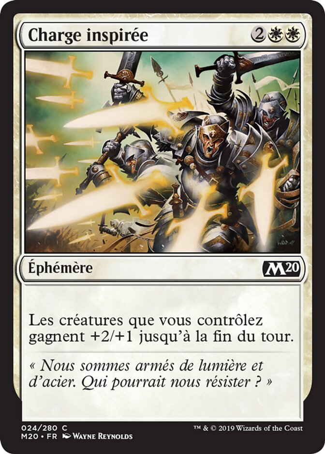 image Charge inspirée