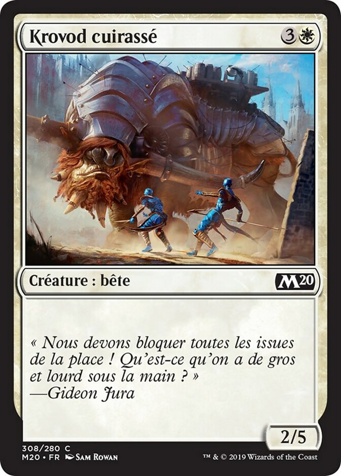 image Krovod cuirassé