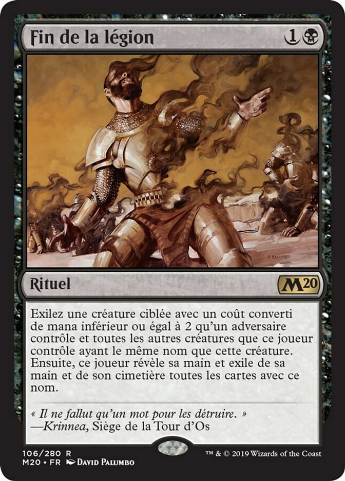 image Fin de la légion