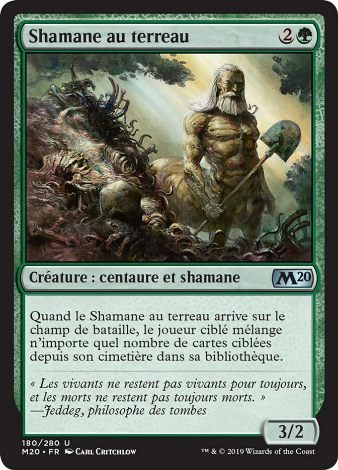 image Shamane au terreau