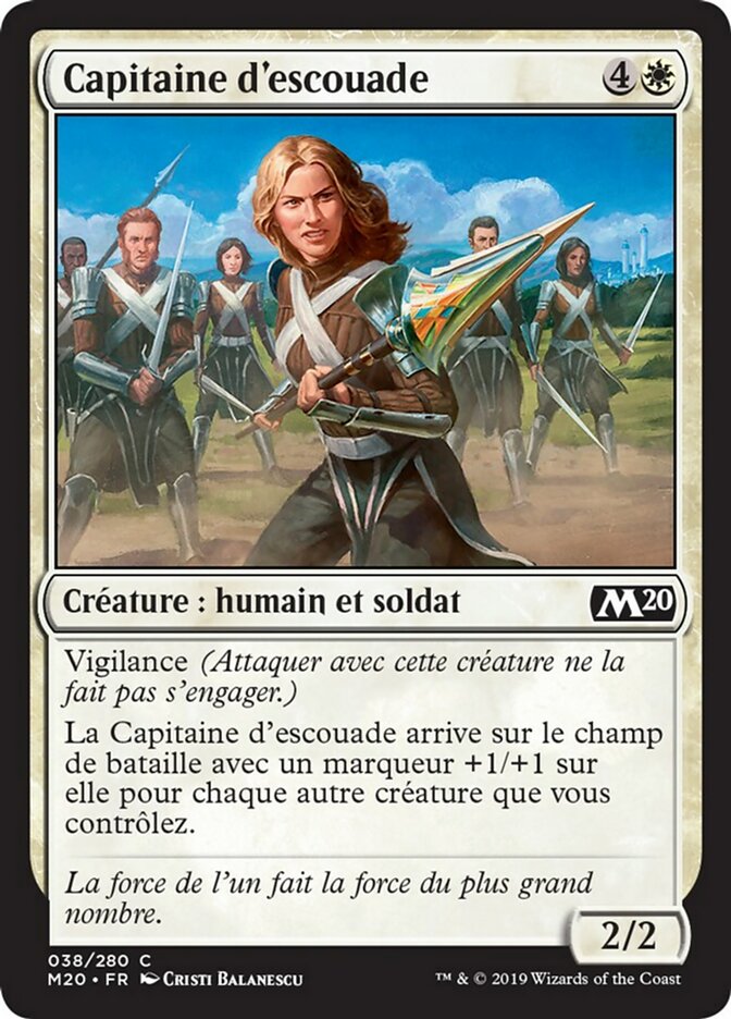 image Capitaine d'escouade