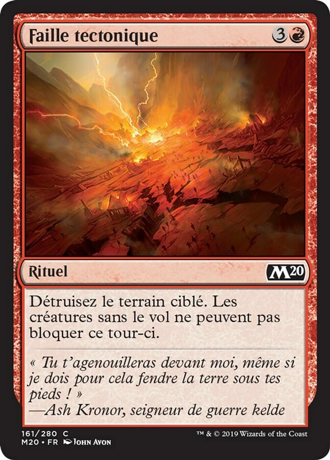 image Faille tectonique