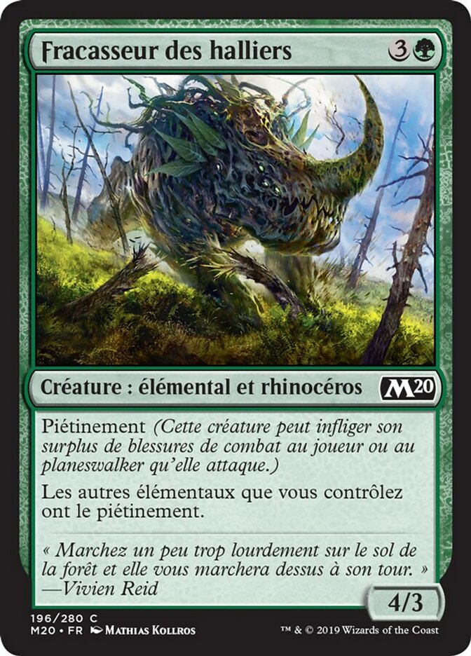 image Fracasseur des halliers