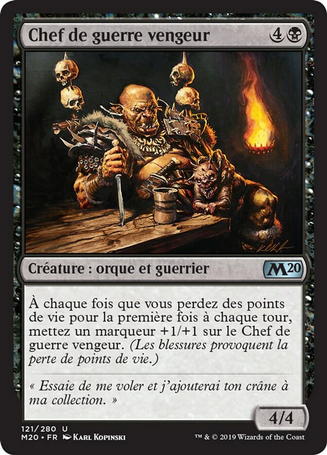 image Chef de guerre vengeur