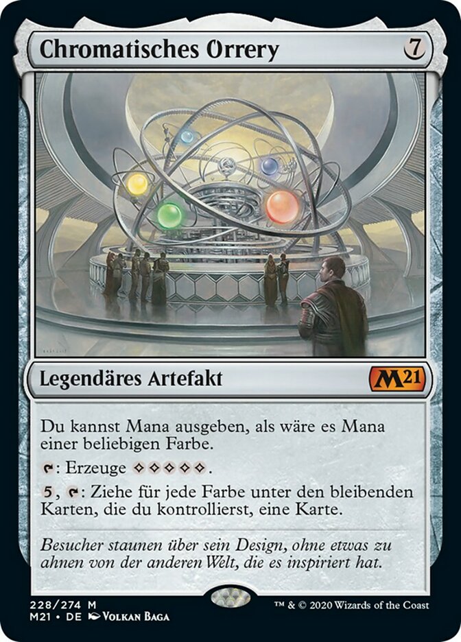 Chromatisches Orrery