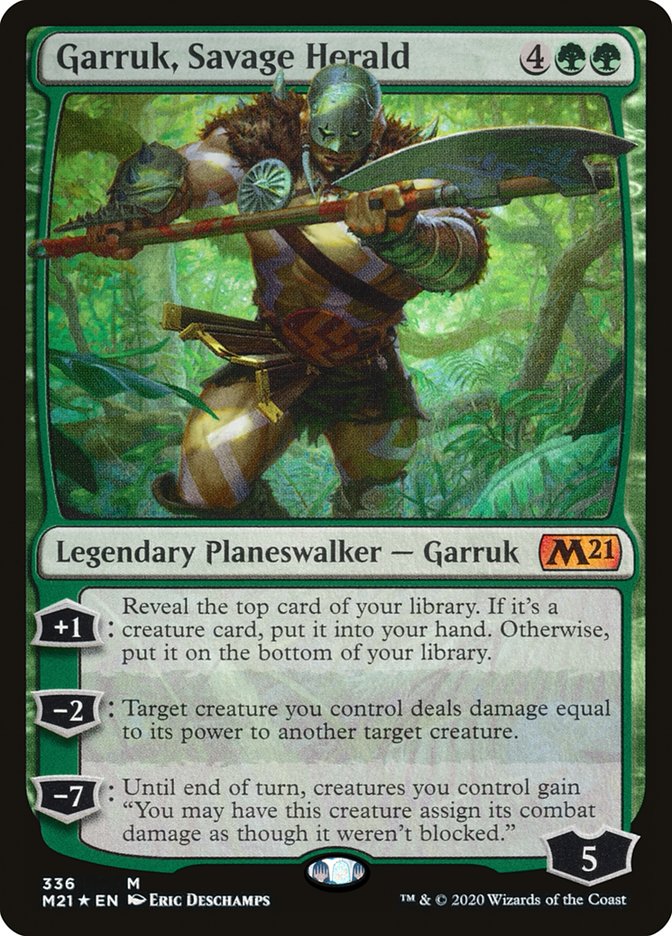 image Garruk, Savage Herald