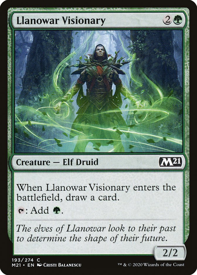 image Llanowar Visionary