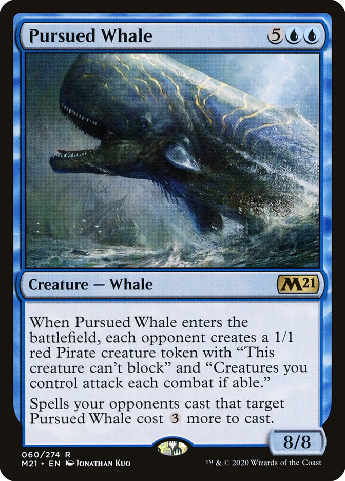 image Pursued Whale