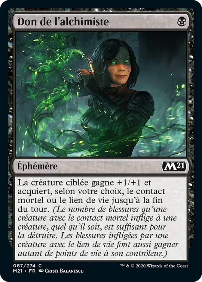 image Don de l'alchimiste