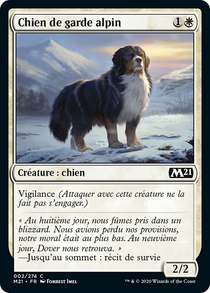 image Chien de garde alpin