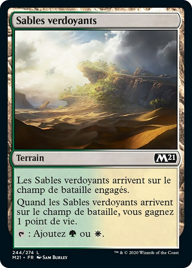 image Sables verdoyants