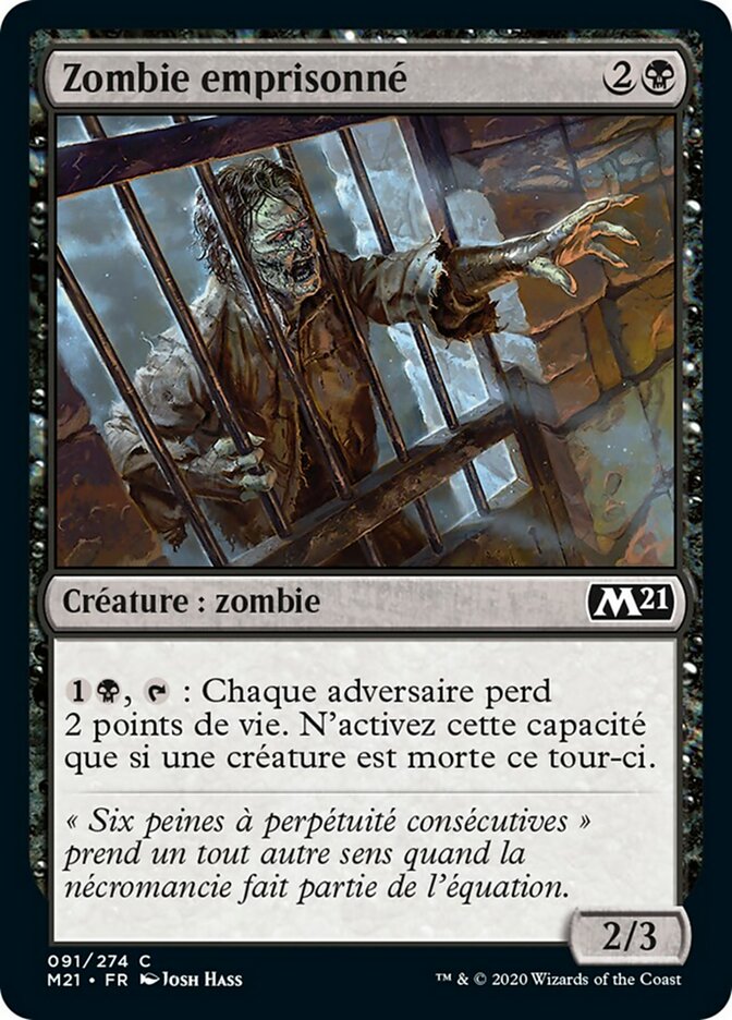 image Zombie emprisonné