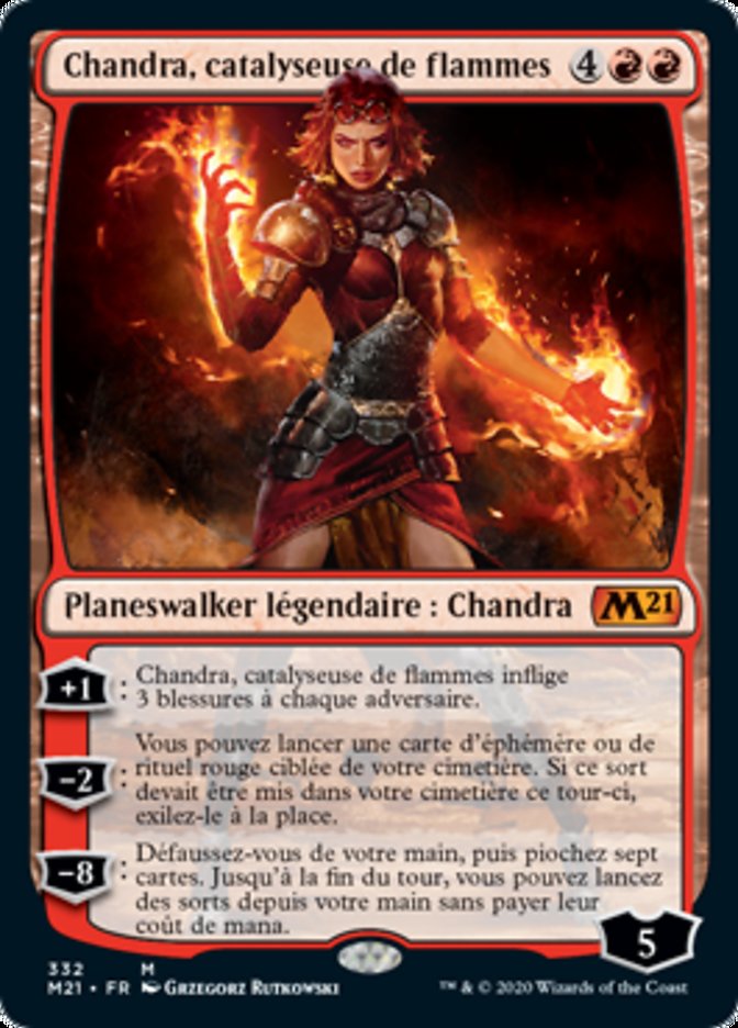 image Chandra, catalyseuse de flammes