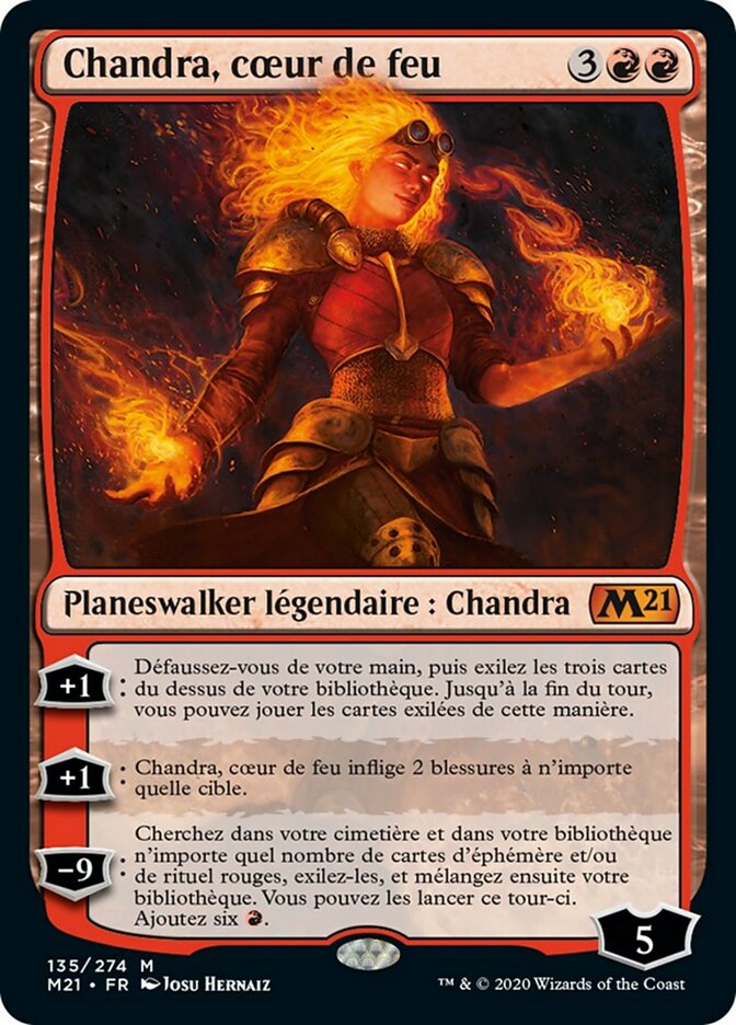 image Chandra, cœur de feu