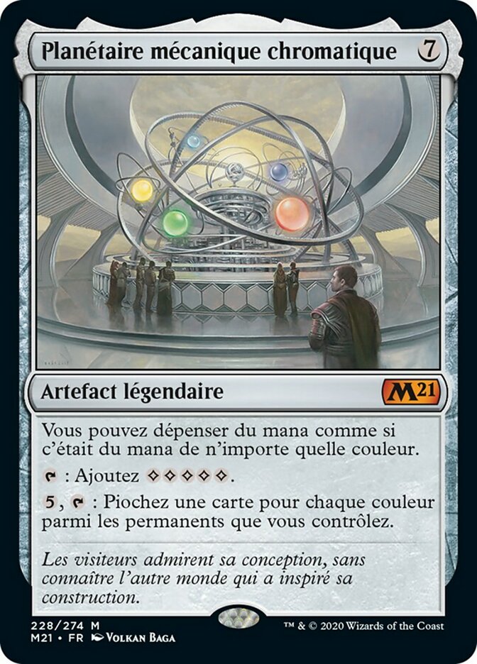 image Planétaire mécanique chromatique