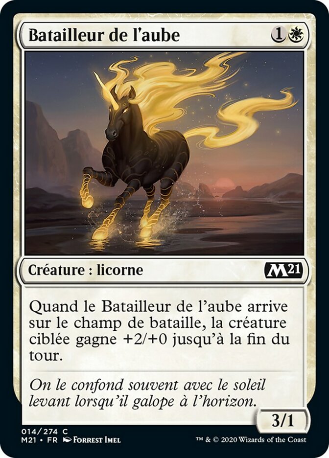 image Batailleur de l'aube