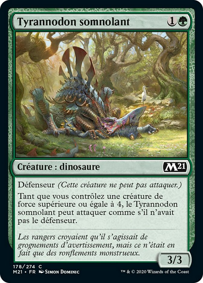 image Tyrannodon somnolant