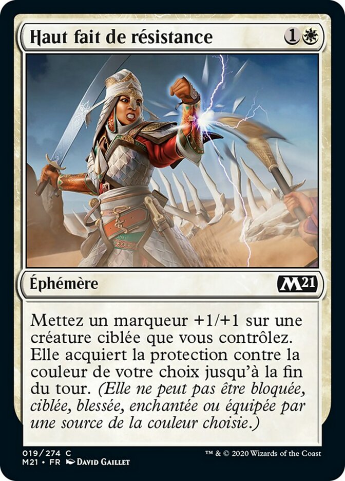 image Haut fait de résistance