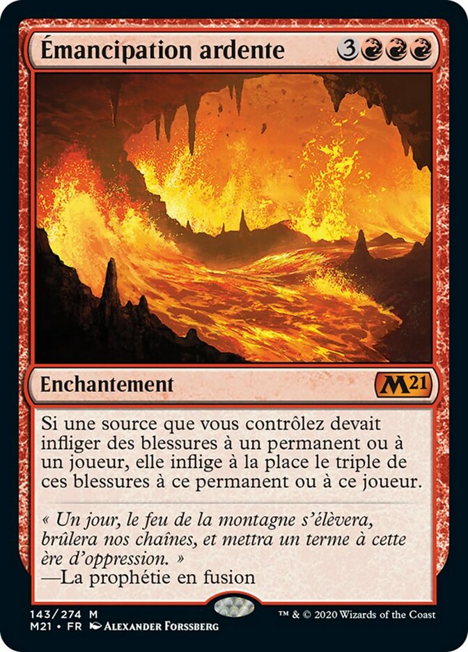 image Émancipation ardente