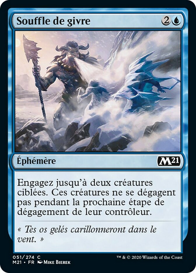 image Souffle de givre