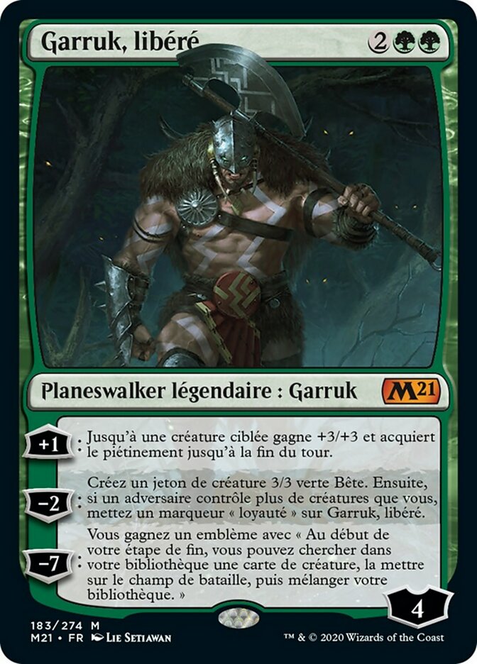 image Garruk, libéré