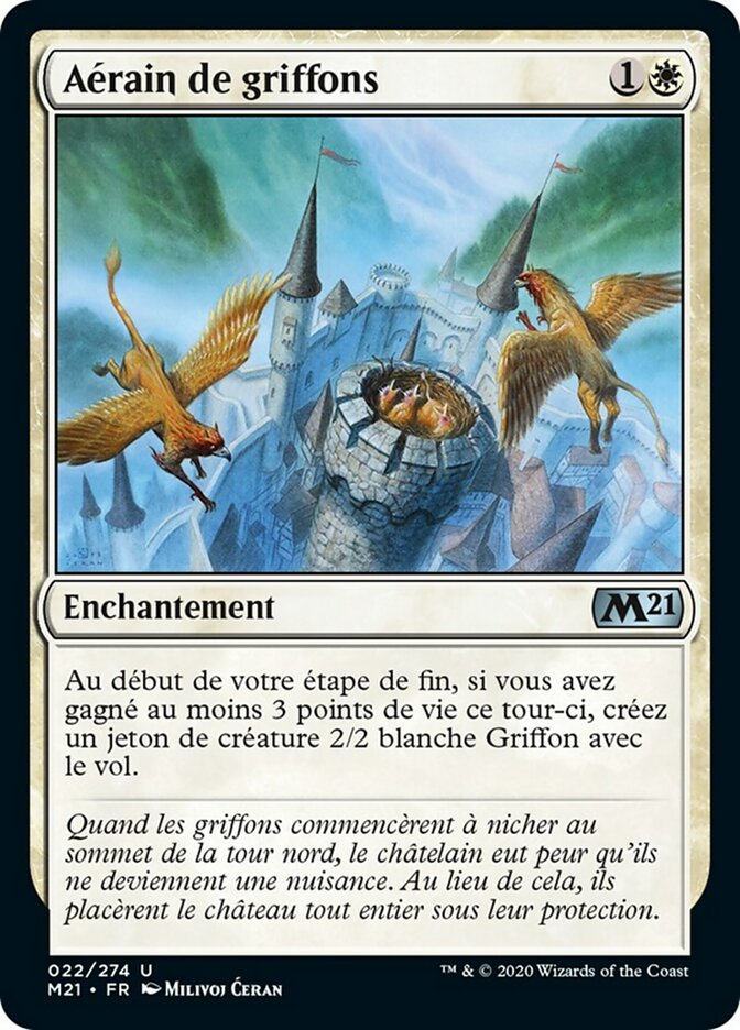 image Aérain de griffons