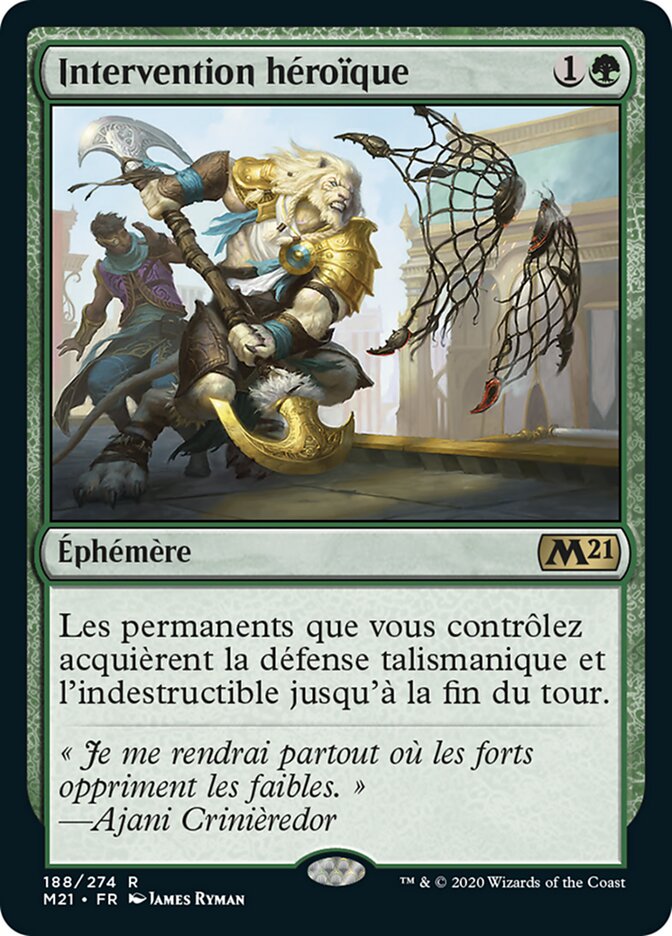 image Intervention héroïque