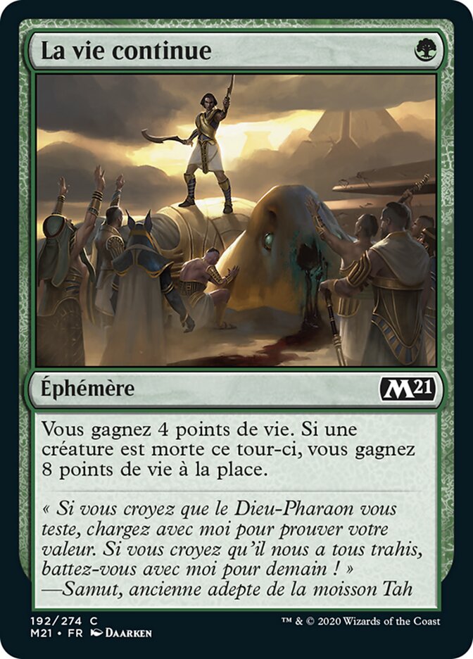 image La vie continue