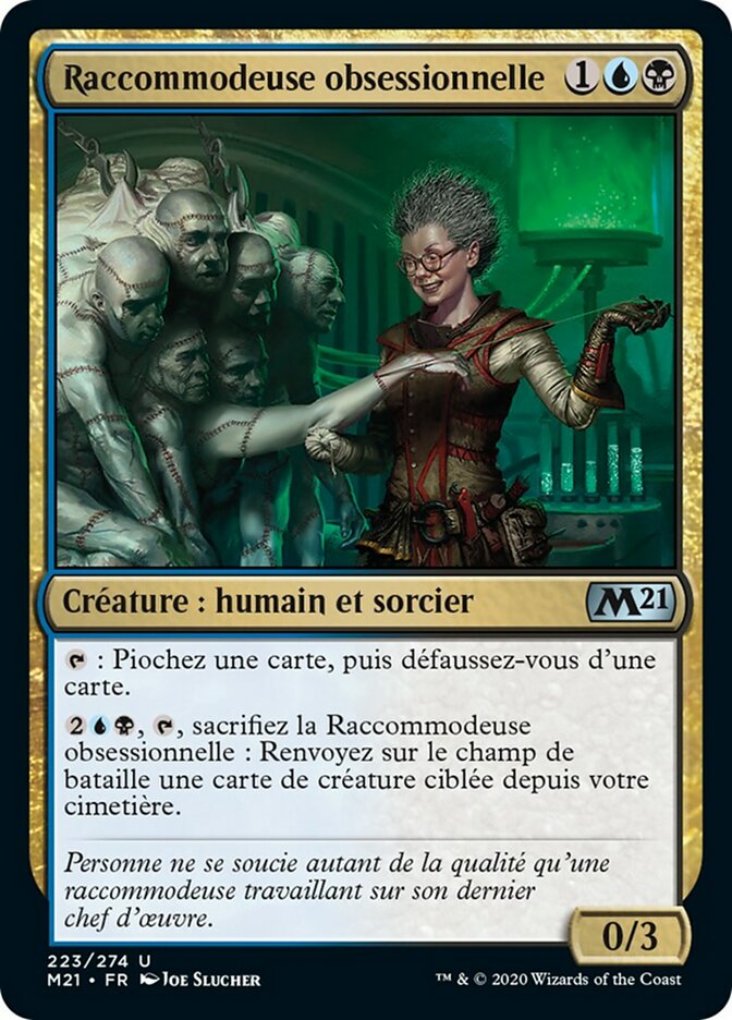 image Raccommodeuse obsessionnelle