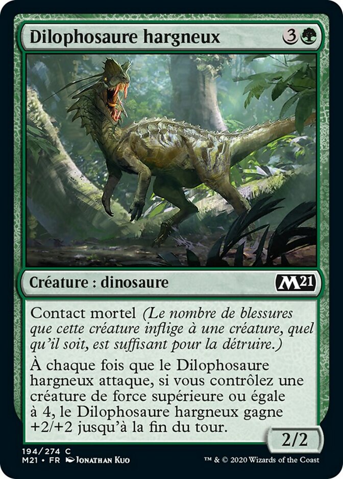 image Dilophosaure hargneux