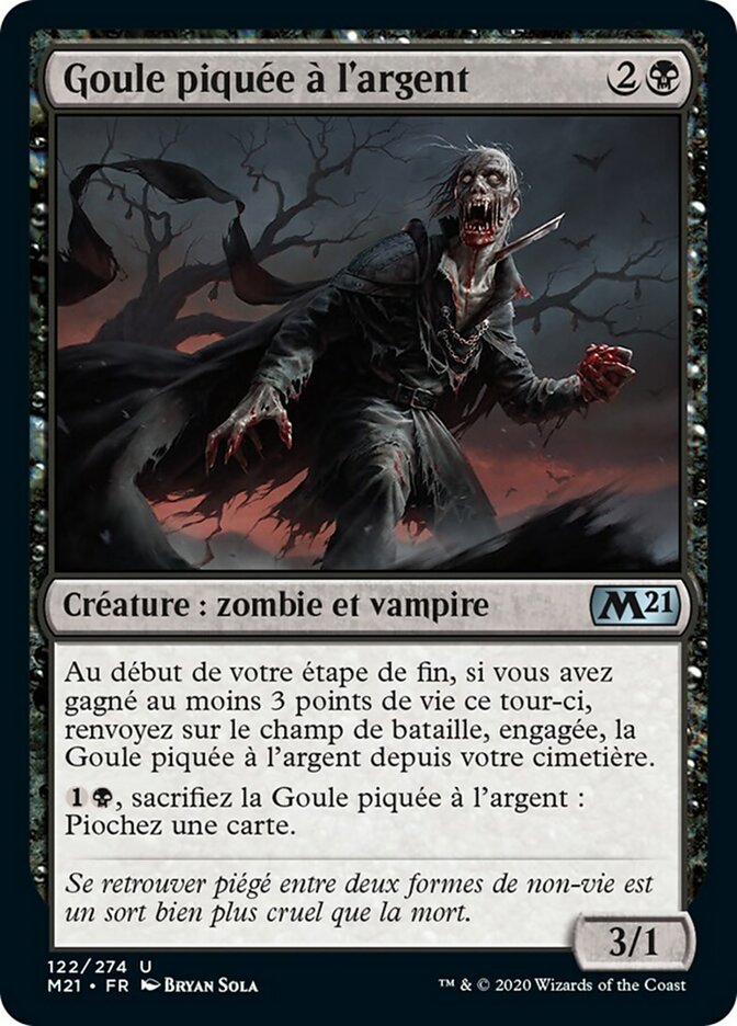 image Goule piquée à l'argent