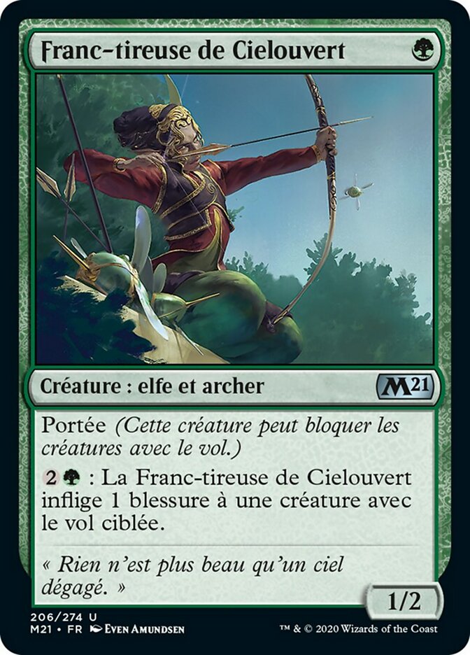image Franc-tireuse de Cielouvert