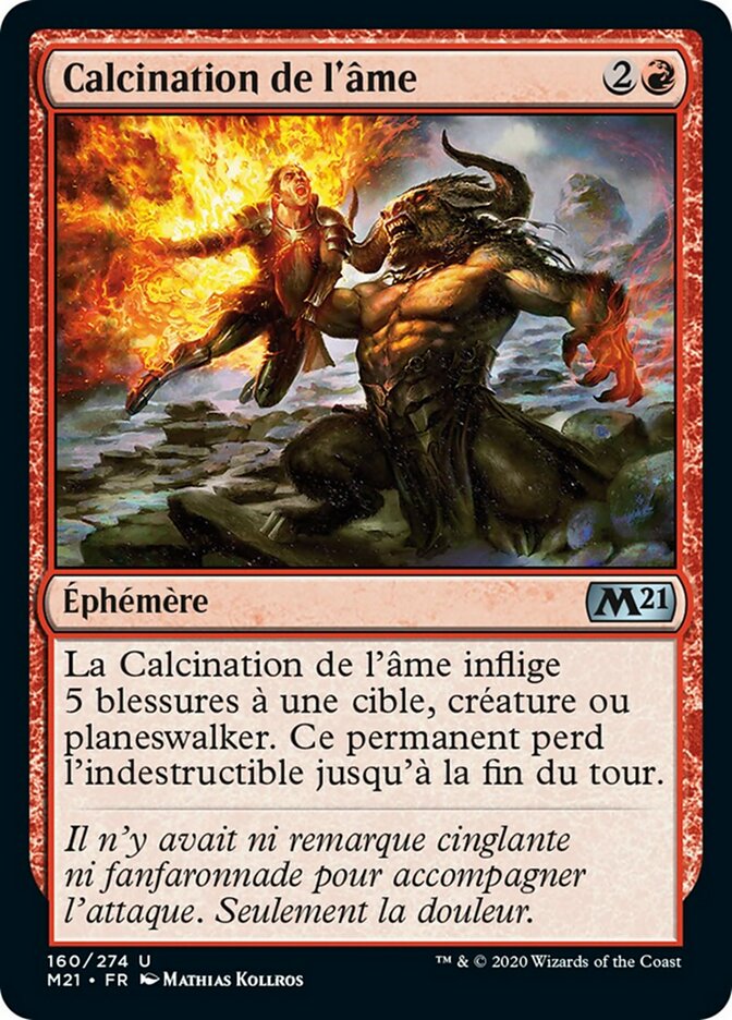 image Calcination de l'âme
