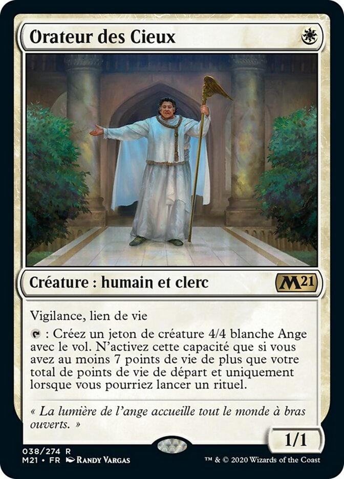 image Orateur des Cieux