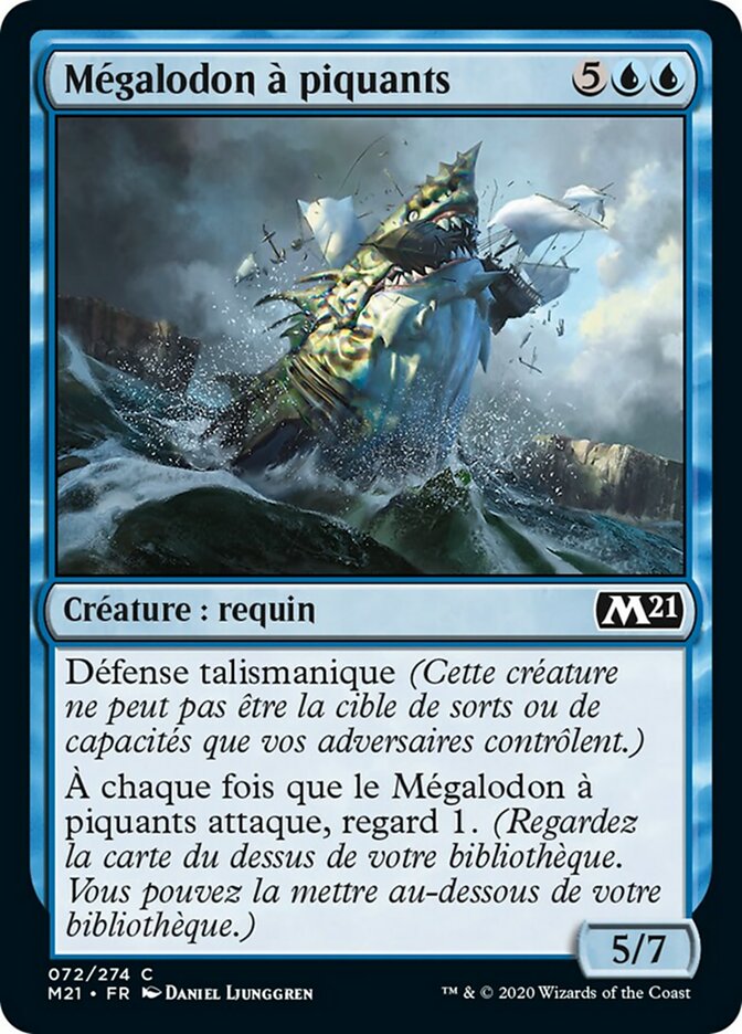 image Mégalodon à piquants